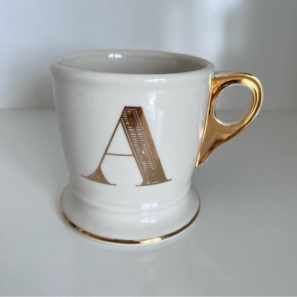 Anthropologie mug initial "A" - Picture 1 of 12